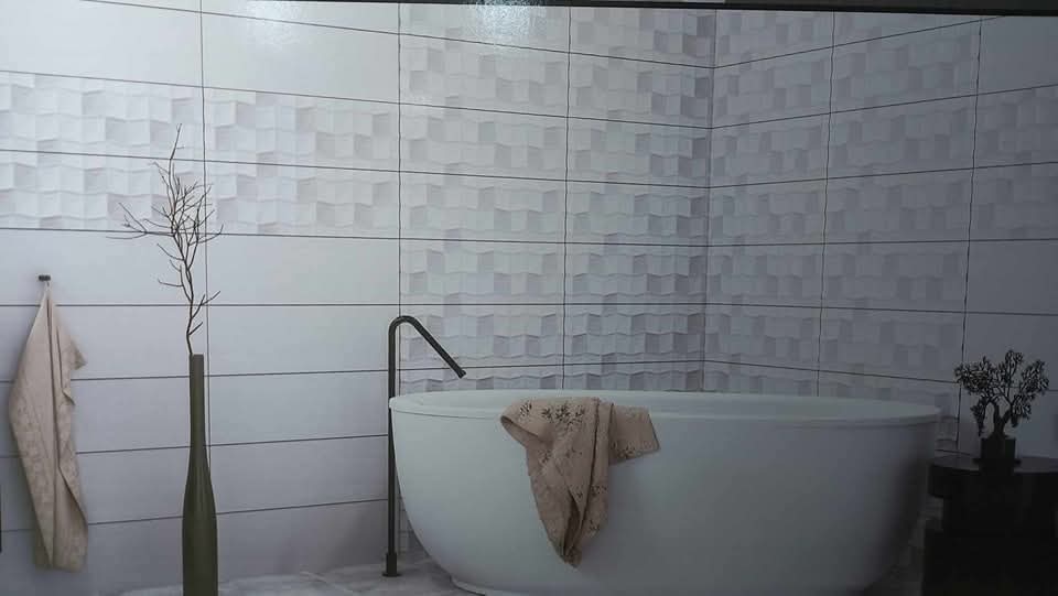 Faïence Castelo Gris 25x75 cm - motif mosaïque – Image 2