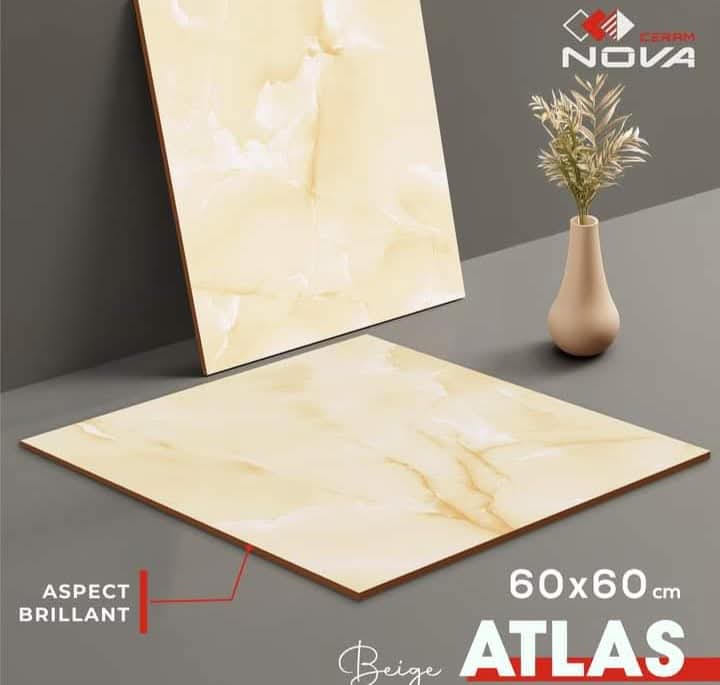 Dalle de sol Atlas Beige-60x60 cm