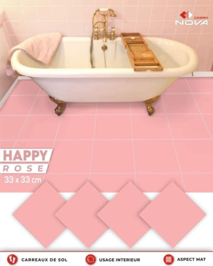 Dalle de sol Happy -33x33 cm- Mate . – Image 6