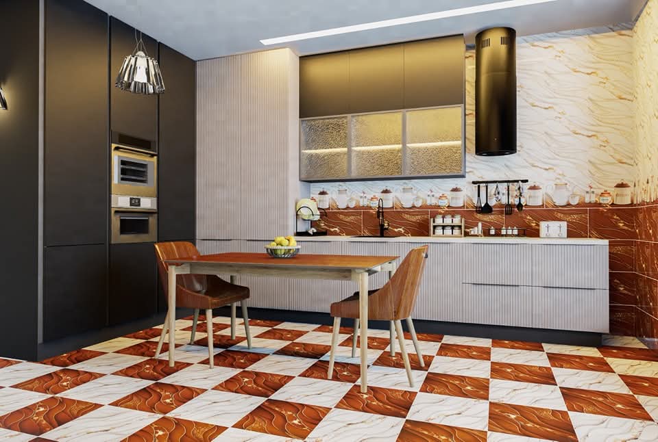 Dalle de sol Plume -33x33 cm- Mate . – Image 2