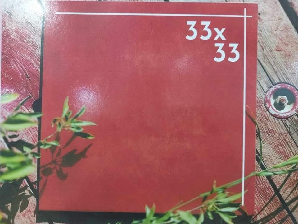 Dalle de sol terre cuite Cotto Rojo -33x33 cm . – Image 3