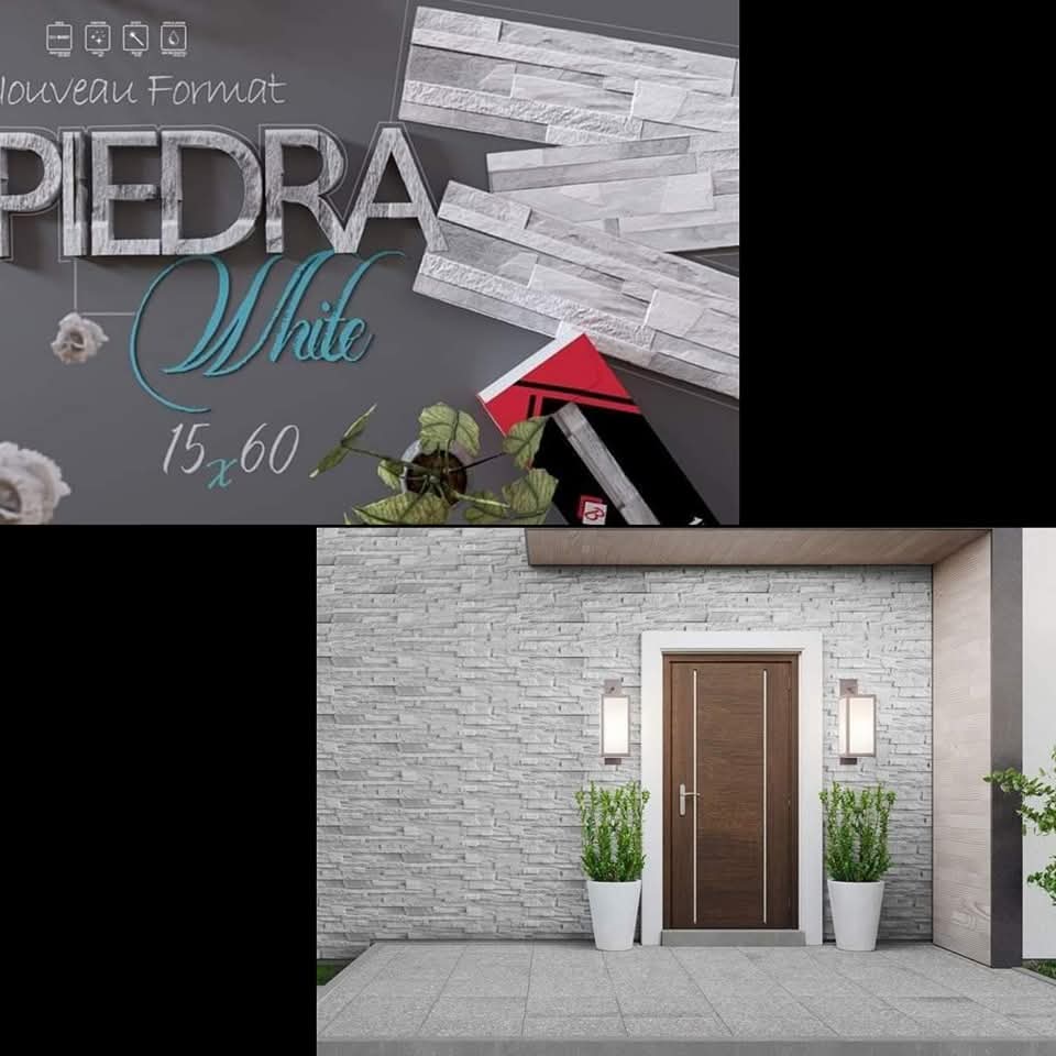 Faïence imitation Pierre 15x60cm-revetement mural . – Image 4