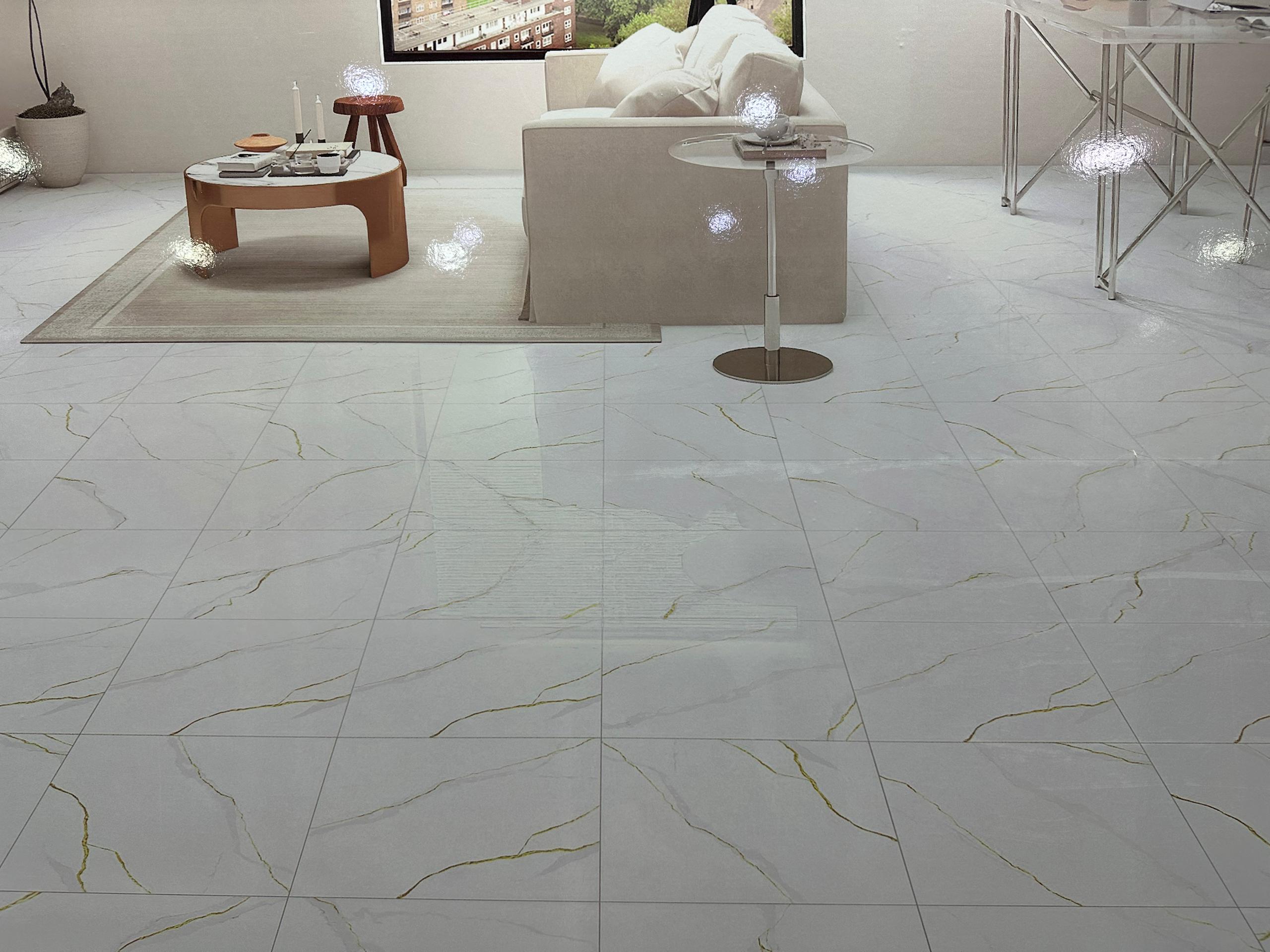 Dalle de sol Palermo -45x45cm-Brillante. – Image 2