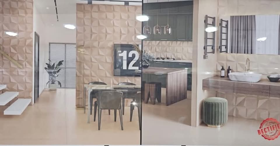 Faïence 4D 30x90 cm - motif 4D RECTIFIER – Image 3