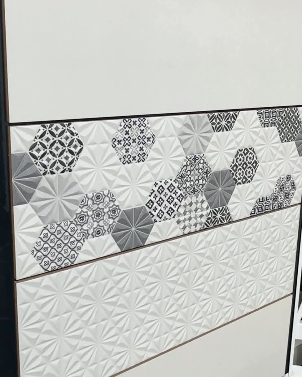 Faïence CHANEL 30x90 cm - motif 3D RECTIFIER. – Image 3