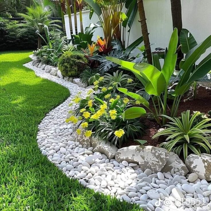 Galets Décoratifs Blanc - Nature, Élégance et harmonie.