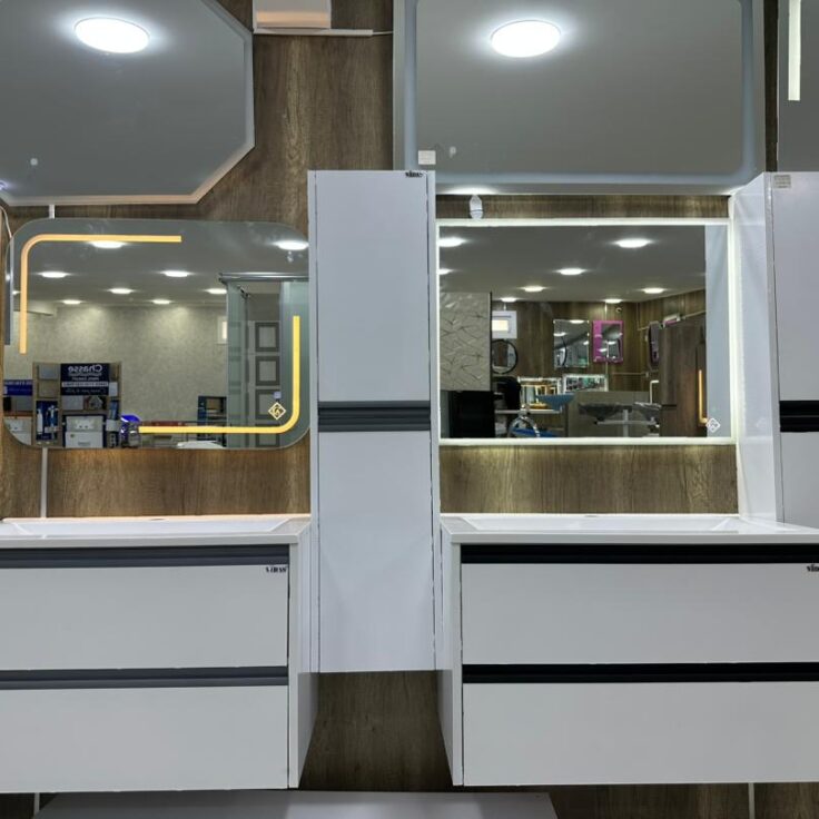 Meuble salle de bain en PVC - Elégance & Resistance